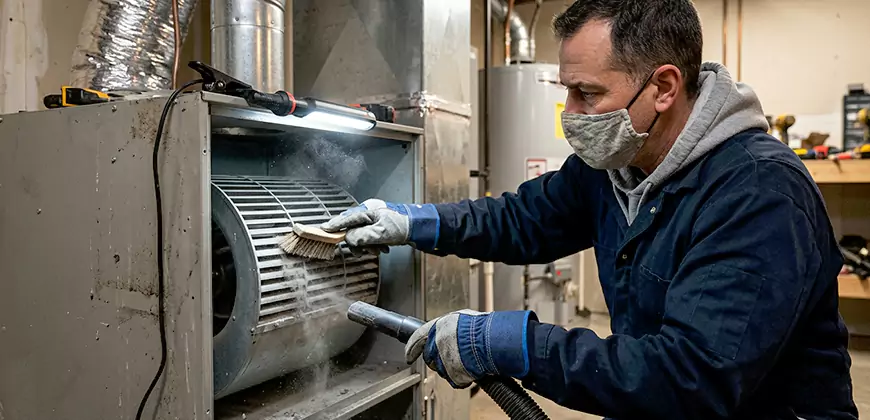 Commercial Vent Decontamination in Newnan
