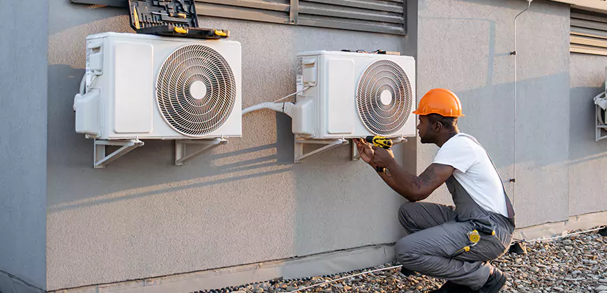 Central AC Outdoor Unit Cleaning in Newnan