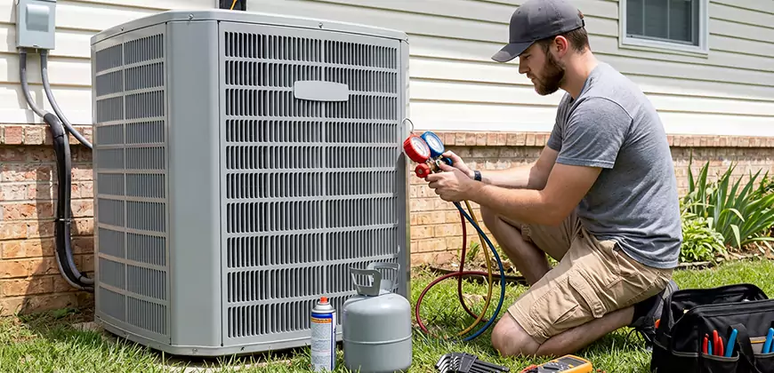Emergency Air Conditioning Retrofit in Newnan